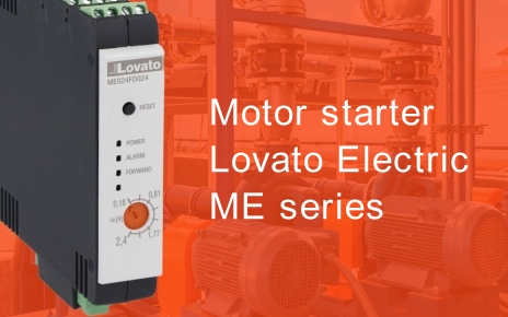 Electronic motor starters Lovato Electric ME series